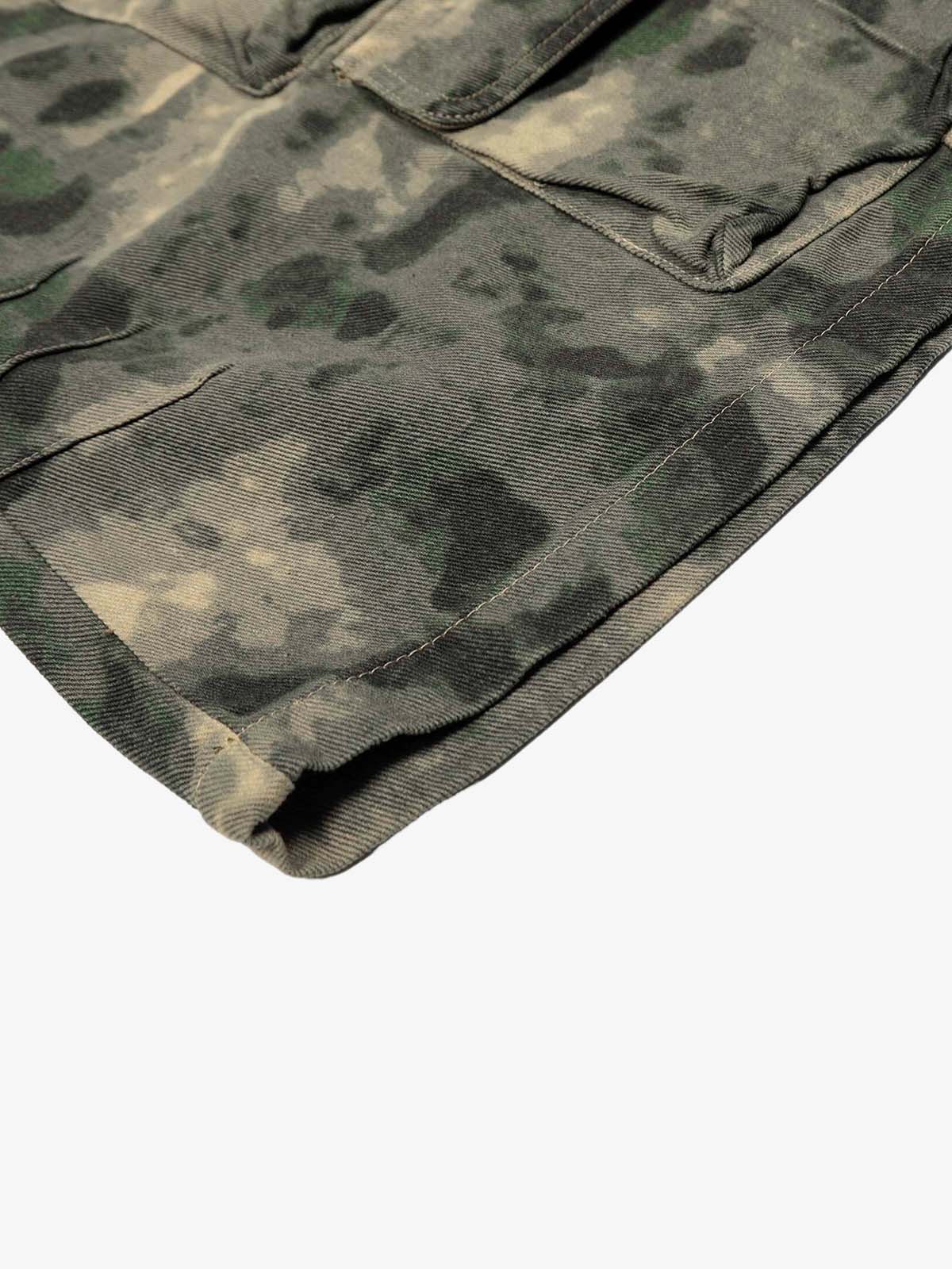 Camo-Print Baggy Cargo Jorts 