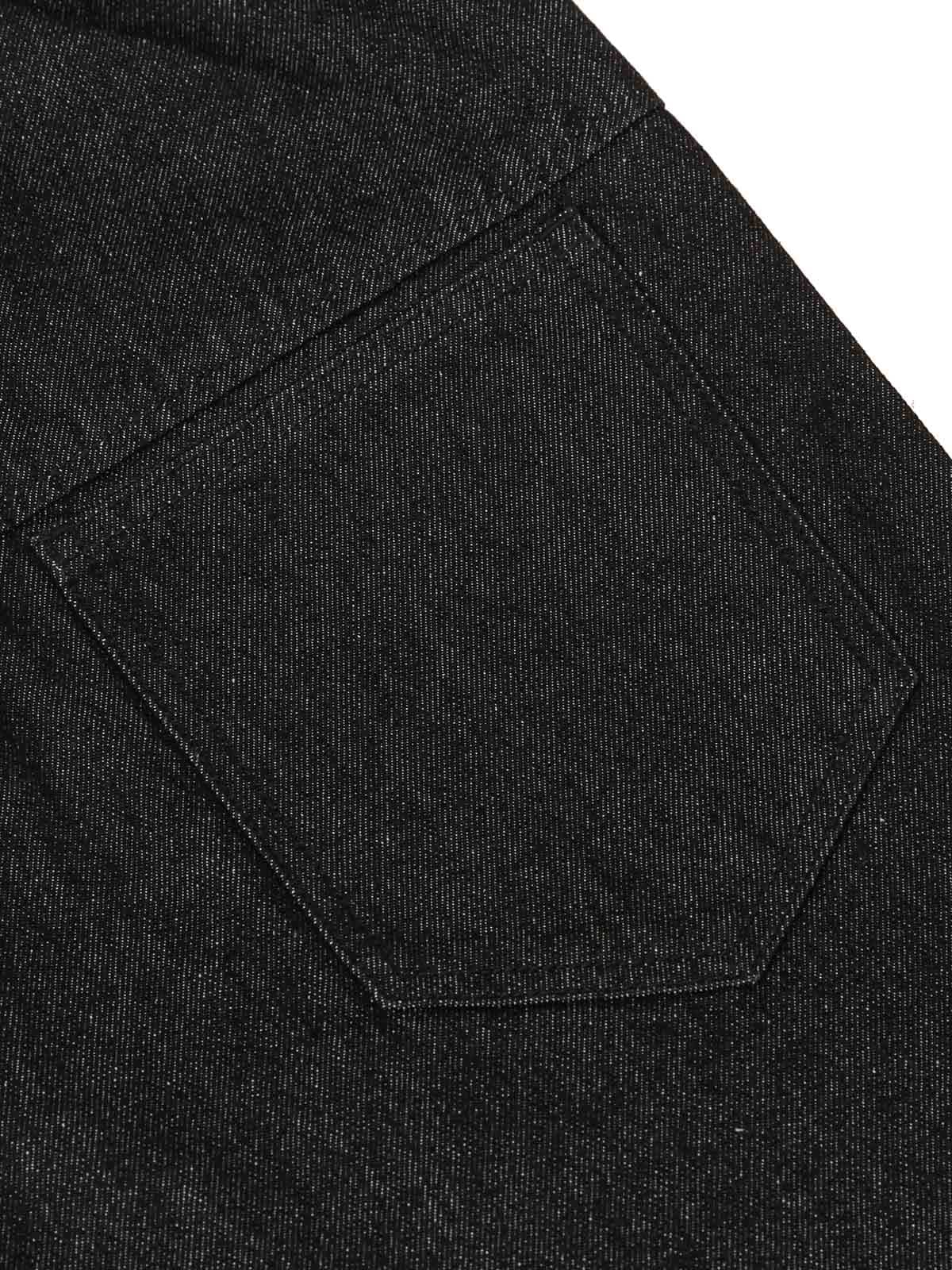 Deconstructed Rivet Scimitar Jeans 