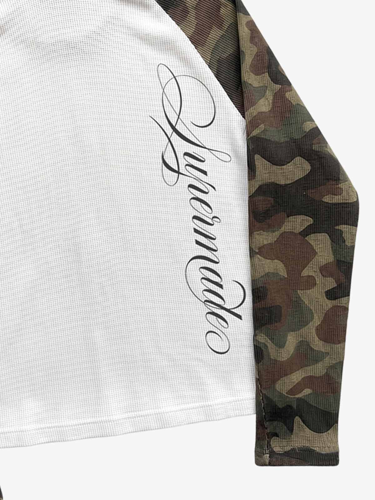Felpa con cappuccio Rolling Stones Graphic Camo Waffle