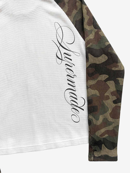 Rolling Stones Graphic Camo Waffle Hoodie