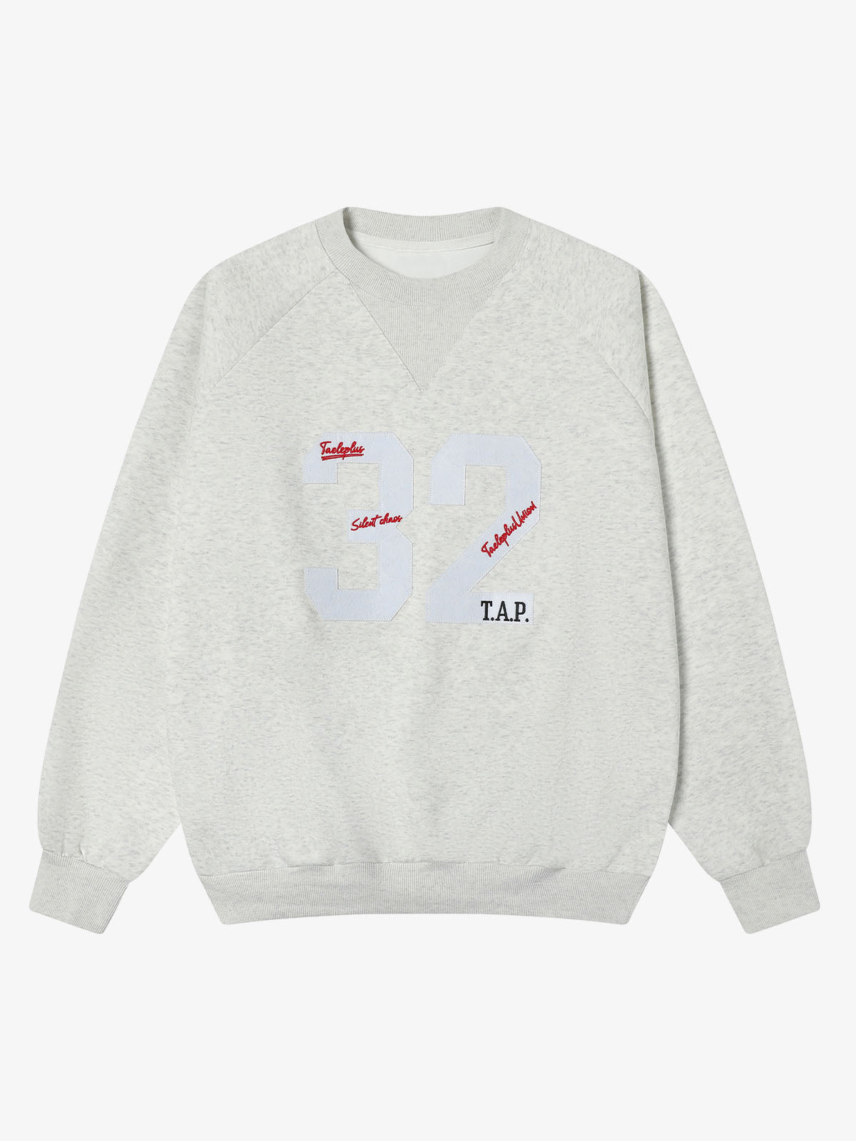 Retro Patch Embroidery Sweatershirt 
