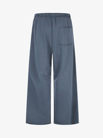 Sequin Detail Low Rise Baggy Sweatpants
