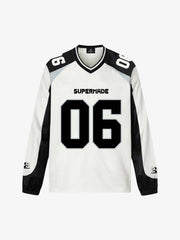 Digital Patchwork Jersey Long Sleeve T-Shirt 