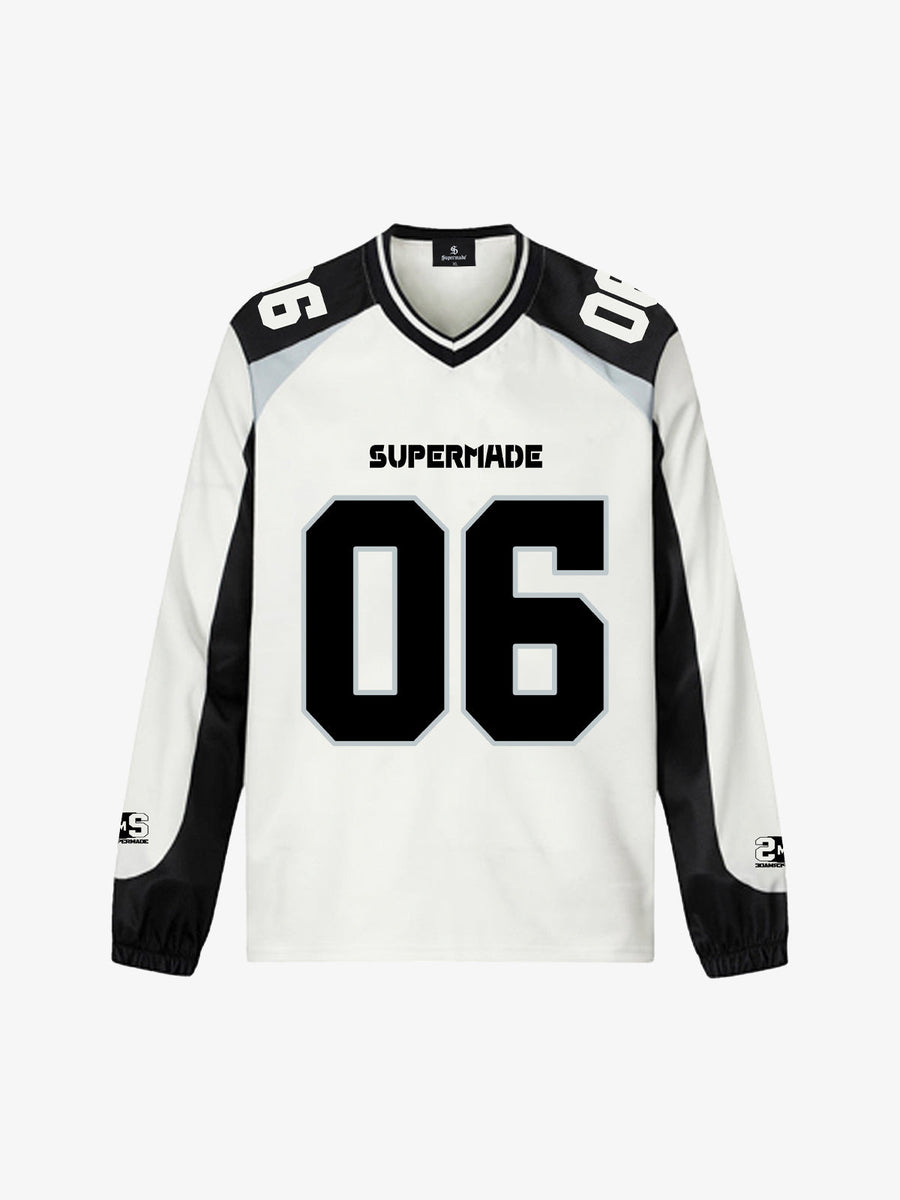 Digital Patchwork Jersey Long Sleeve T-Shirt 