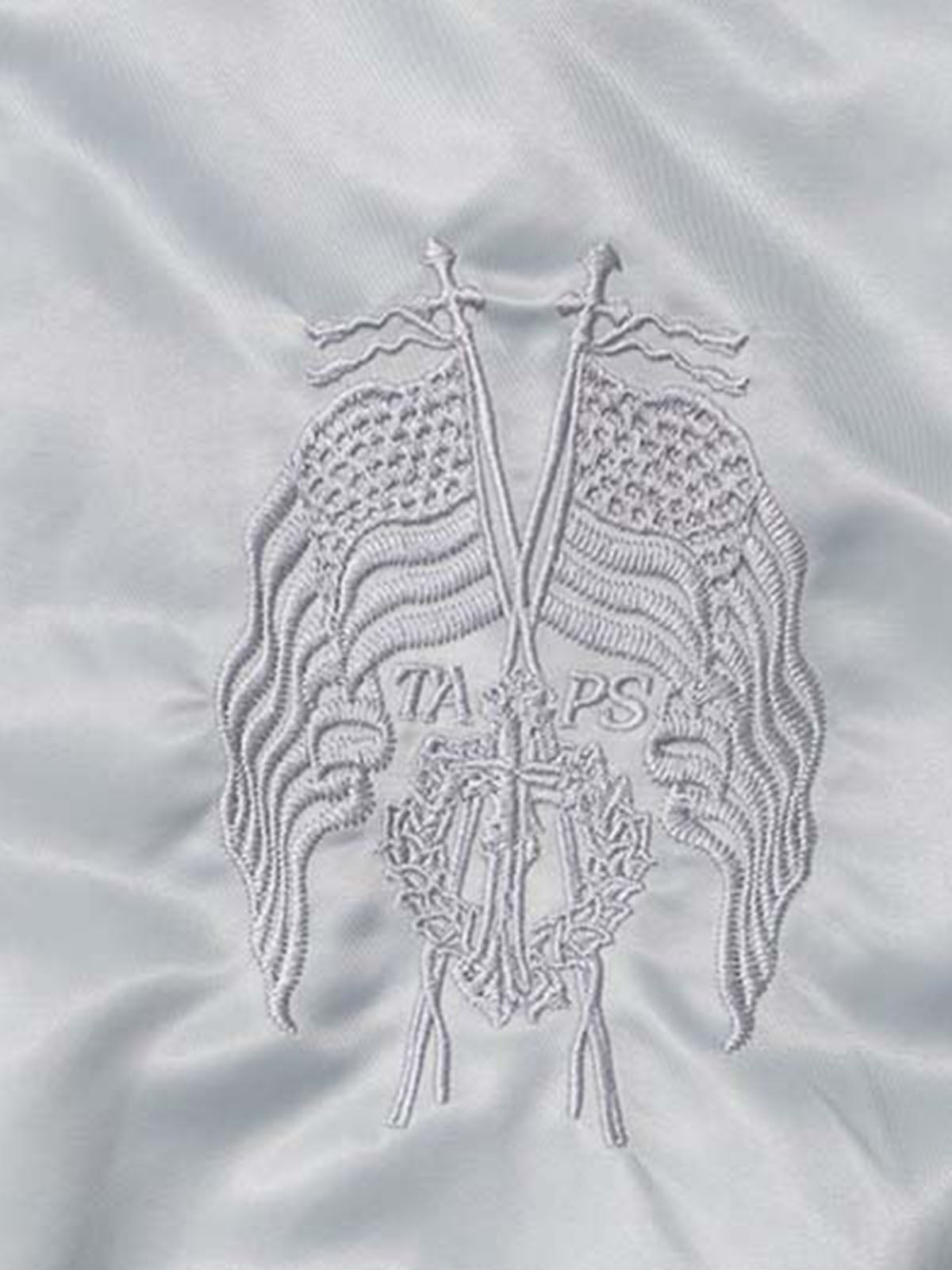 Butterfly Embroidered Leopard-Trim Satin Zip Jacket