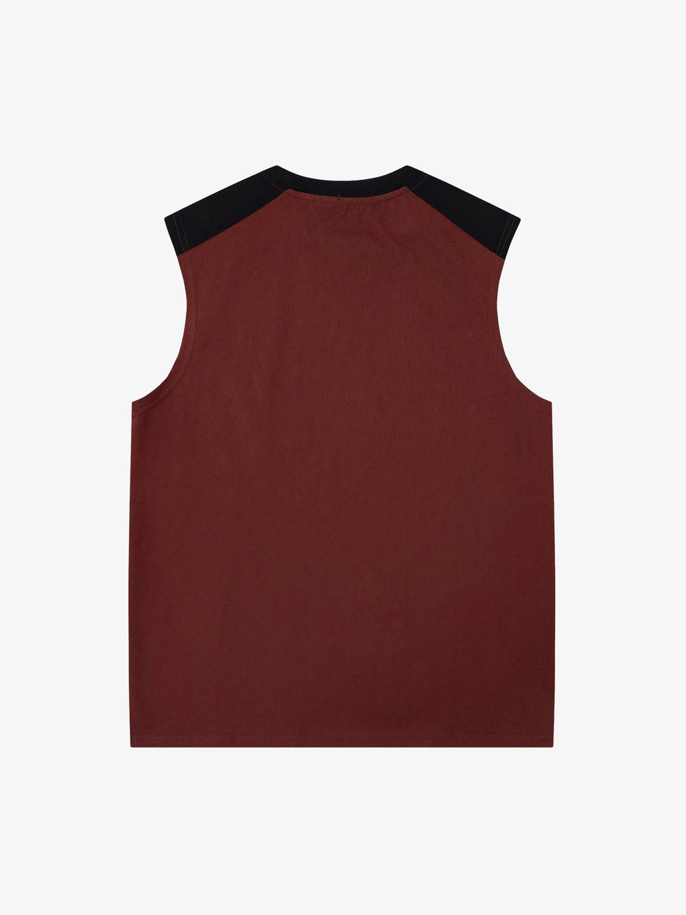 Color-Block Digital Print Sports Vest