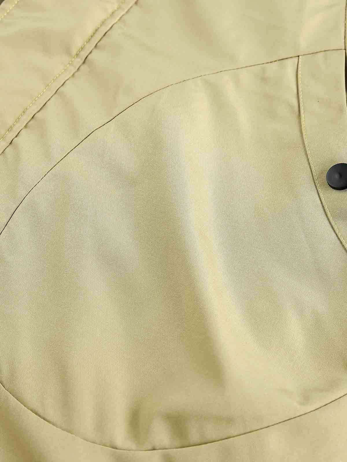 Winter Essential Faux Fur Trimmed Puffer Jacket with Arrow Buckle Design 