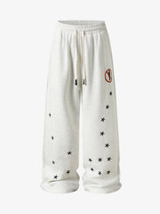 Jogginghose mit Sternenstickerei