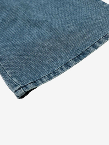 High Waist Pleated Wide Leg Jeans