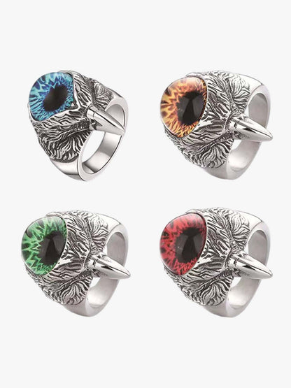 Punk Demon Eye Ring 