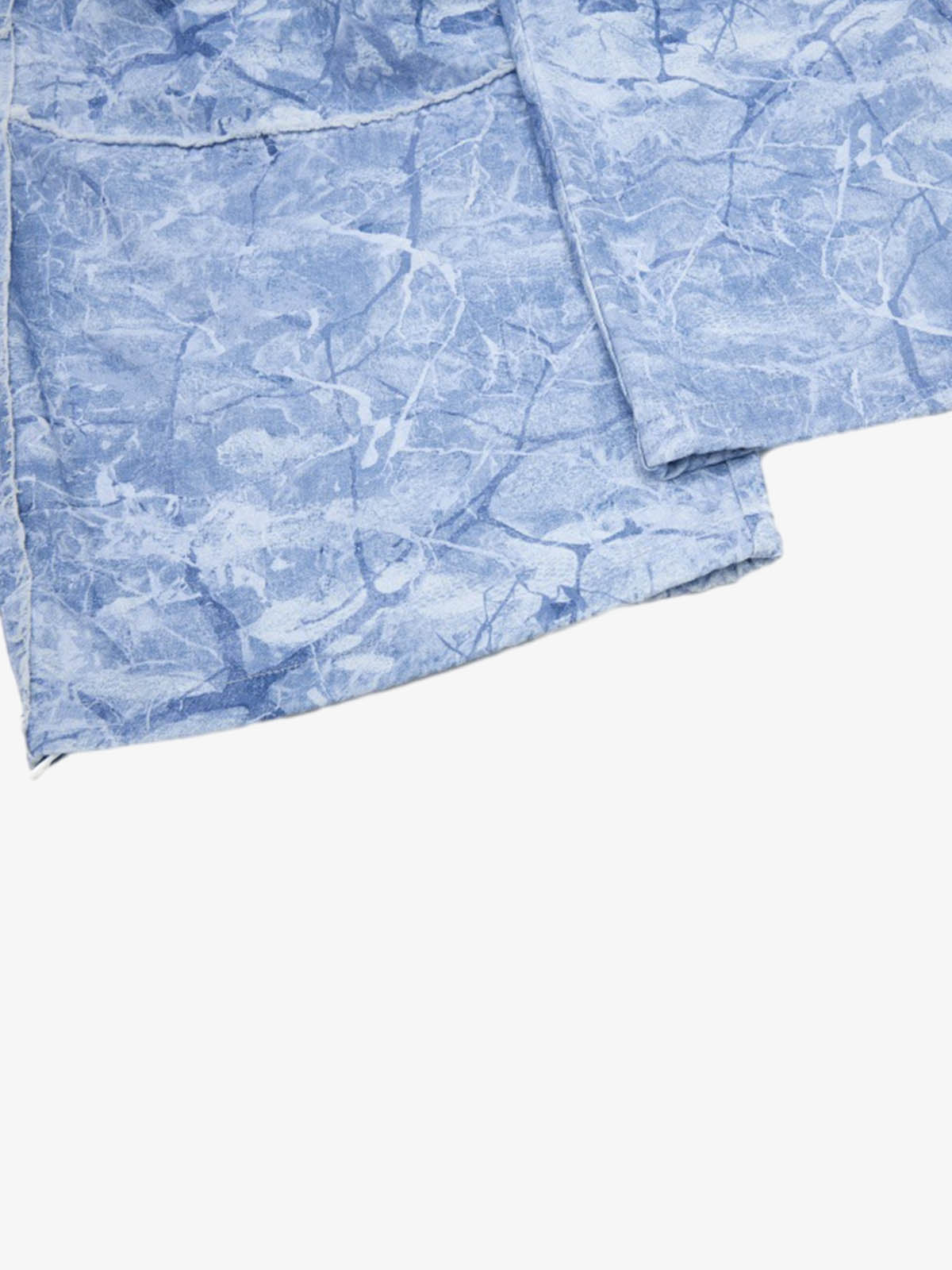 Tie-Dye Drawstring Wide-Leg Pants