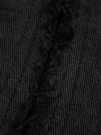 Waxed Baggy Side Whisker Jeans 