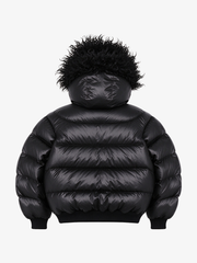 Detachable Fur Collar Puffer Jacket