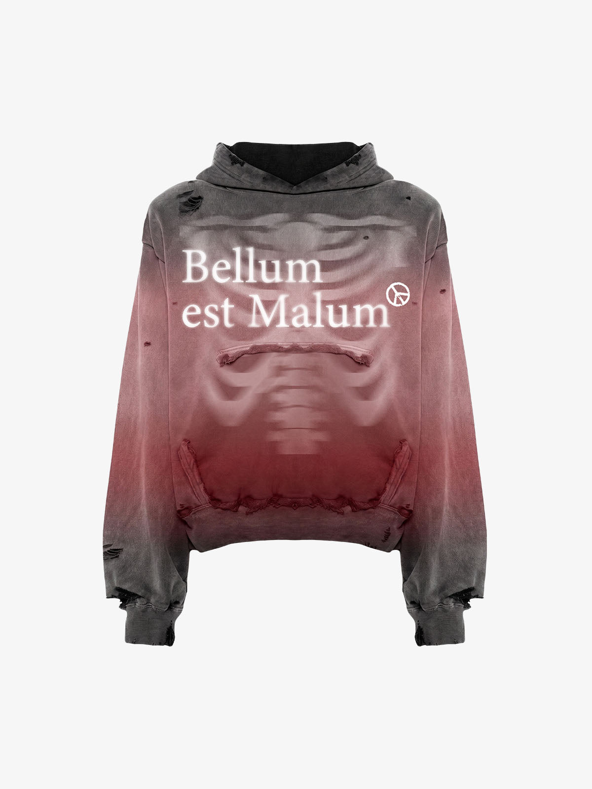 Dip-Dye Gradient Washed Sweatshirt