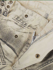 Scimitar Graphic Distressed Jeans