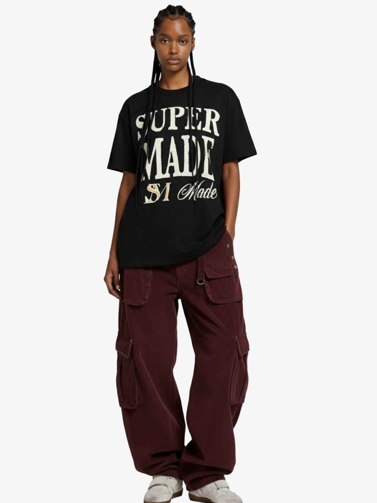 Typography Logo Print T-Shirt 