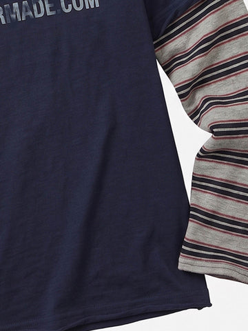 Langarmshirt mit Streifenmuster