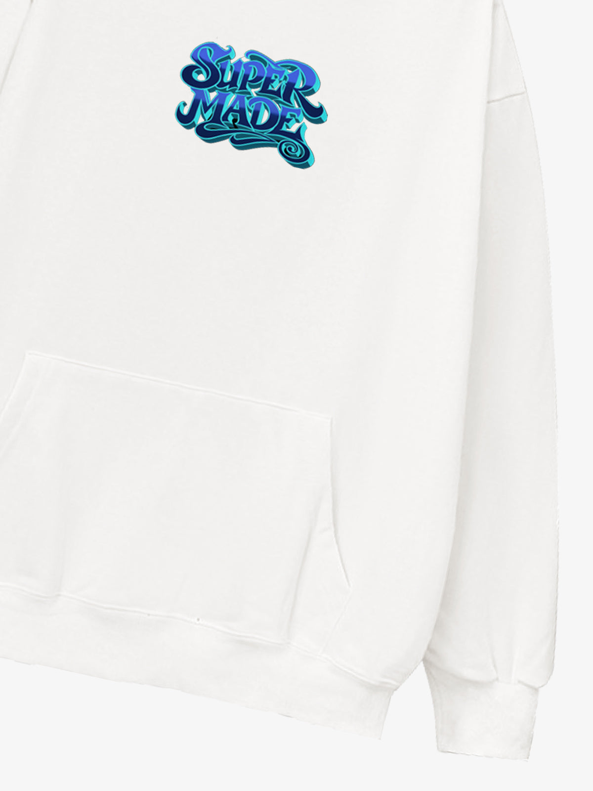 Original Graphic Letter Hoodie 