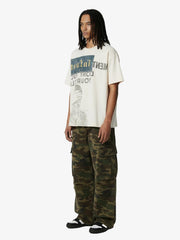 Statement Text Graphic Waffle T-Shirt 