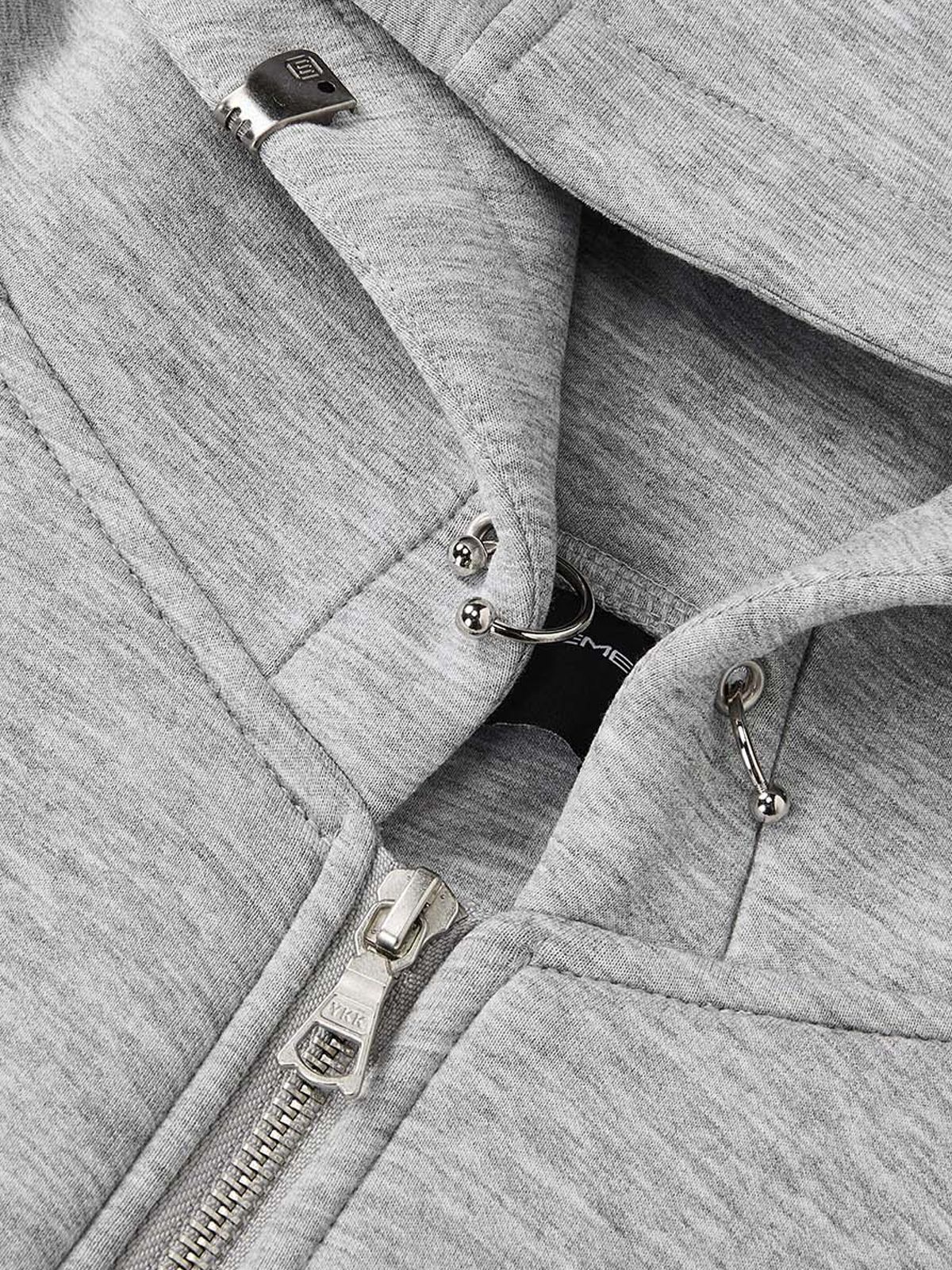Rivet Hooded Zip Vest