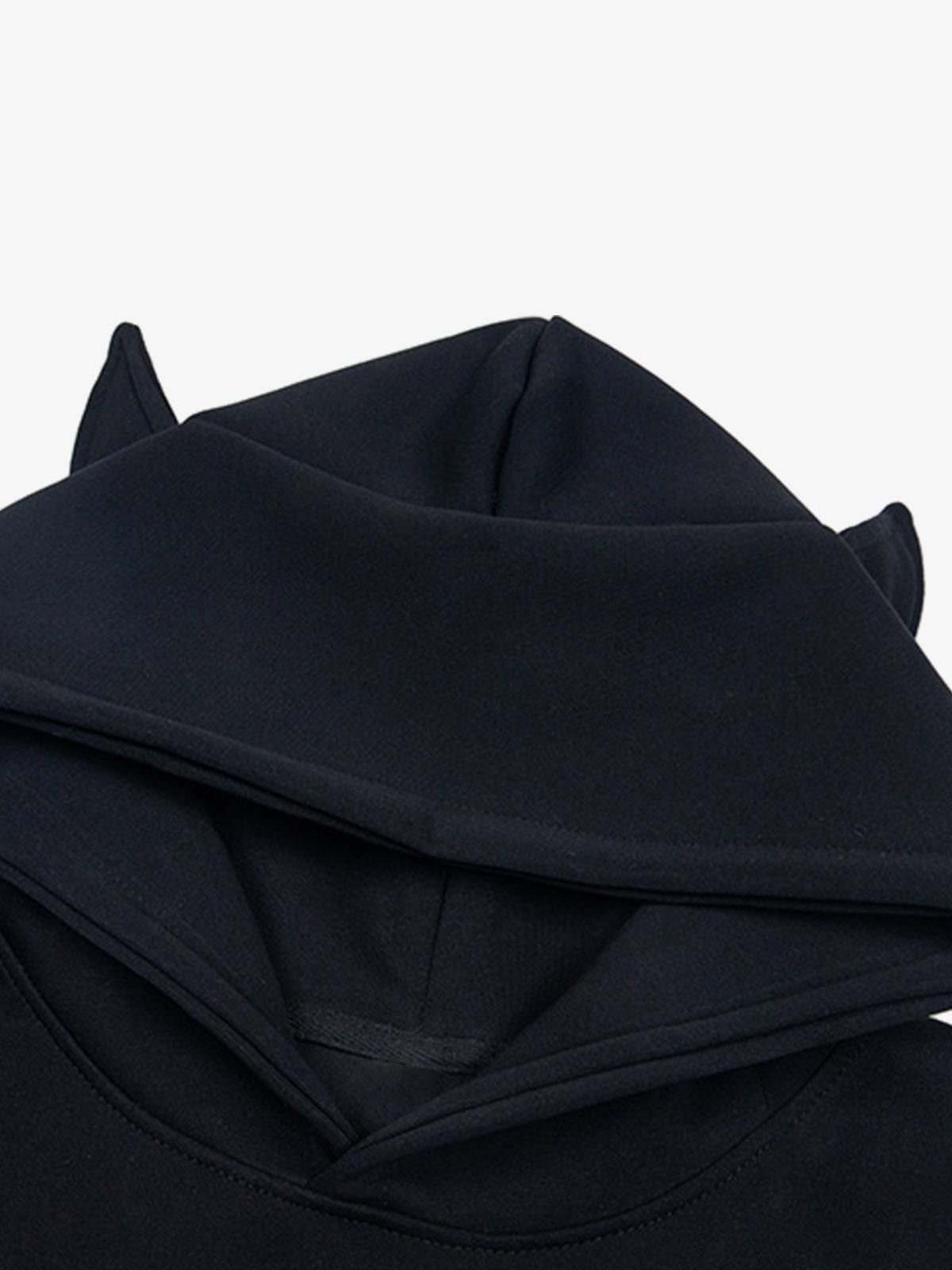 Retro Cat Collar Pocket Hoodie 