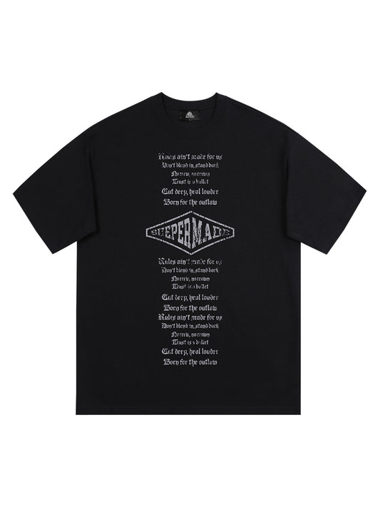 Original Letter Graphic T-Shirt