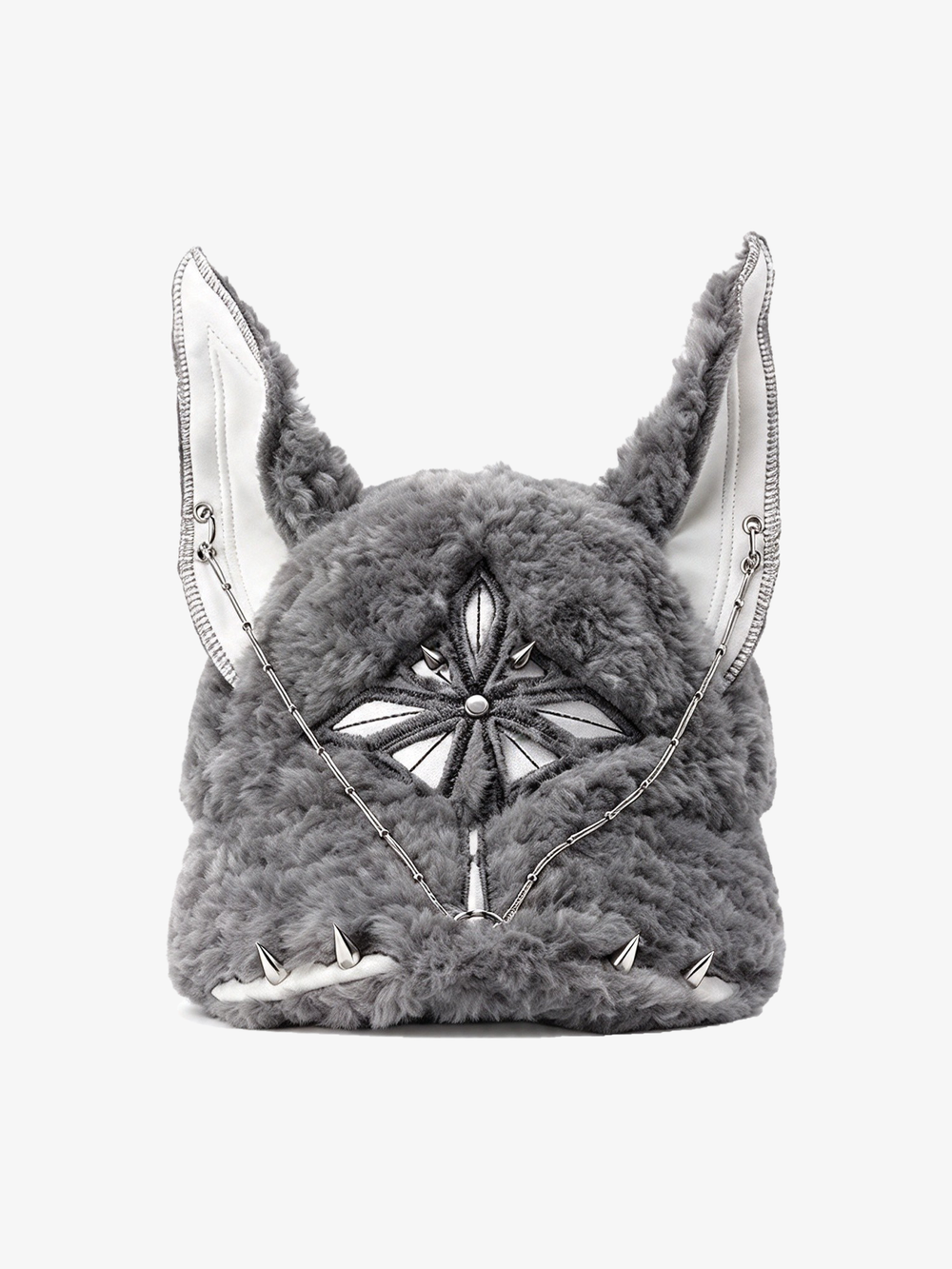 Spiked Beast Ear Fur Beanie