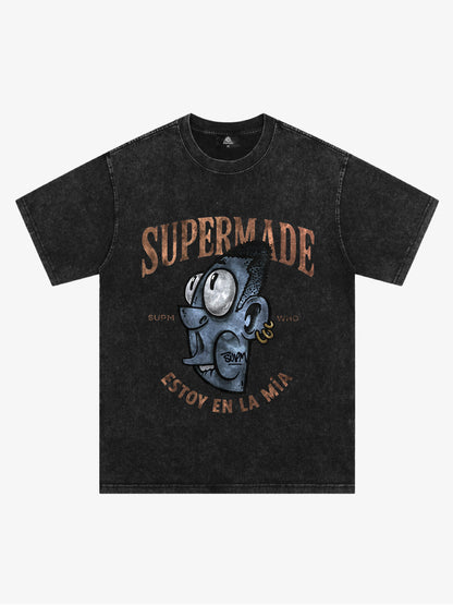 Graphic Print T-Shirt with Bold Artwork and Trendy Design 