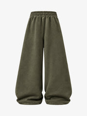 Letter Print Scorpion Terry Embroidered Hoodie & Sweatpants Set