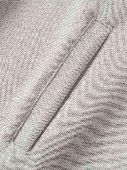 Stylish Hooded Zip-Up Sweatshirt with Unique Sleeve Design 