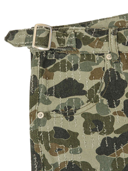 Camouflage Multi-Pocket Cargo Pants 