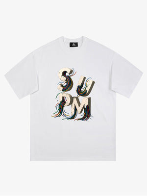 supm cable graphic T-shirt 
