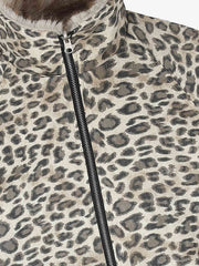 Leopard Reversible Faux-Fur Coat