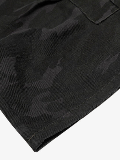 Vintage Camouflage Denim Jorts 