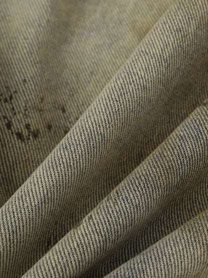 Wide-Leg Tie-Dye Denim Trousers for Modern Fashionistas 