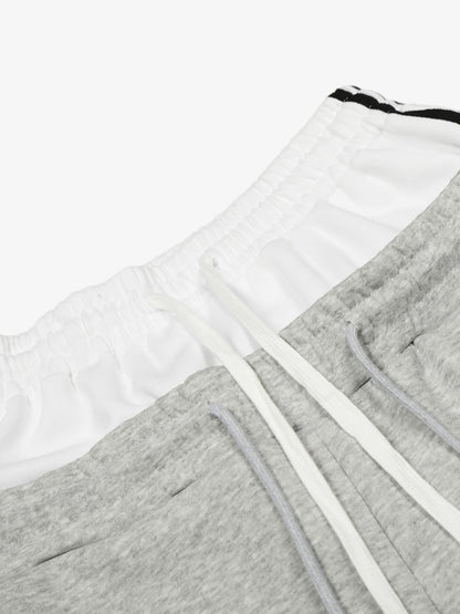 Stylish Wide-Leg Trousers with Contrast Waistband for Everyday Wear 