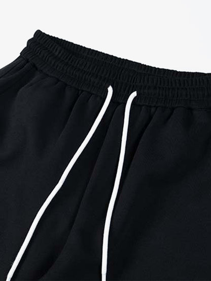 Stylish Embroidered Wide-Leg Pants for Casual and Sporty Looks 