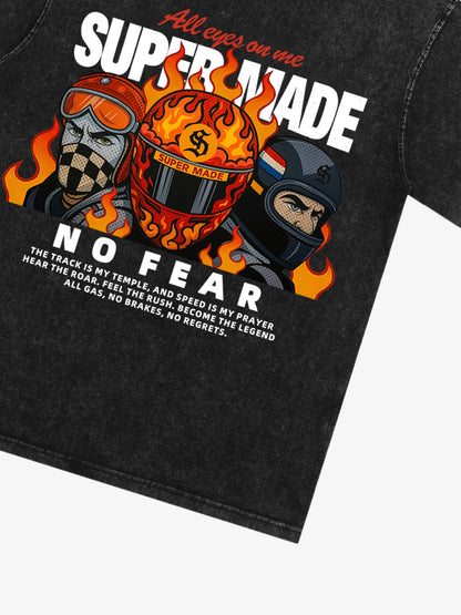 Motorcycle racing graphic T-shirt 