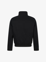 Button-Detail Techwear Work Jacket