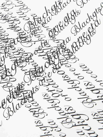 Cross Script Typography T-Shirt