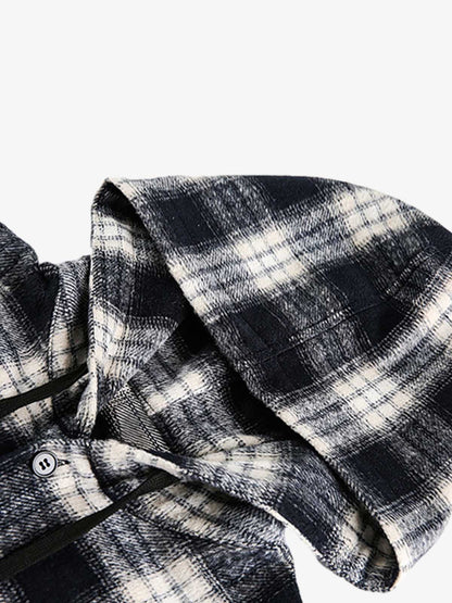 Cozy Plaid Patterned Knitwear for Winter Essentials 