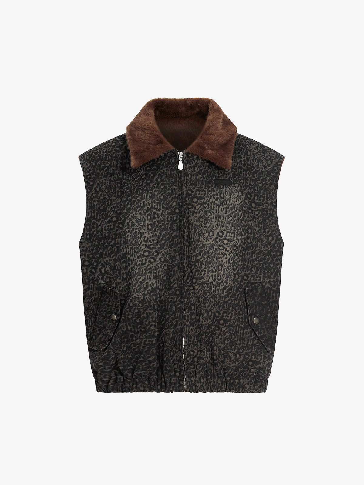 Plaid Vest with Sherpa Collar - Stylish and Warm for Everyday Wear 