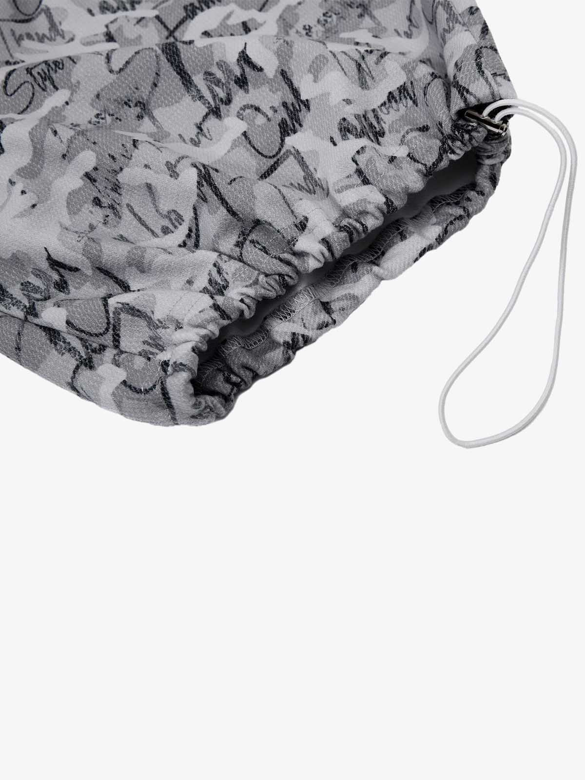 Camo Wide Leg Sweatpants 
