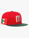 Cappellino da baseball ricamato della squadra del Messico