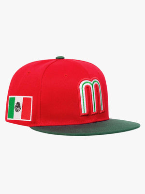 Casquette de baseball brodée de l'équipe du Mexique