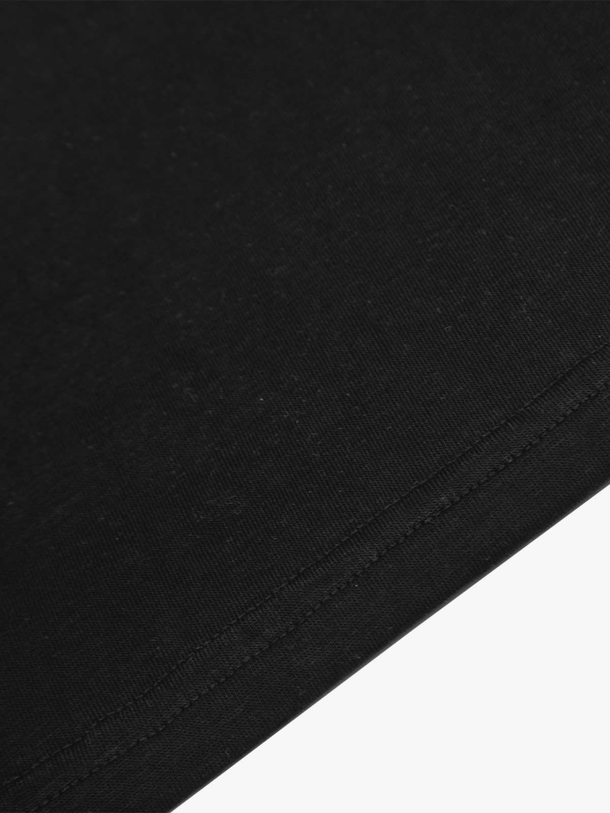 Cotton Blend Layered Sleeve Graphic T-Shirt with Star Print Design 