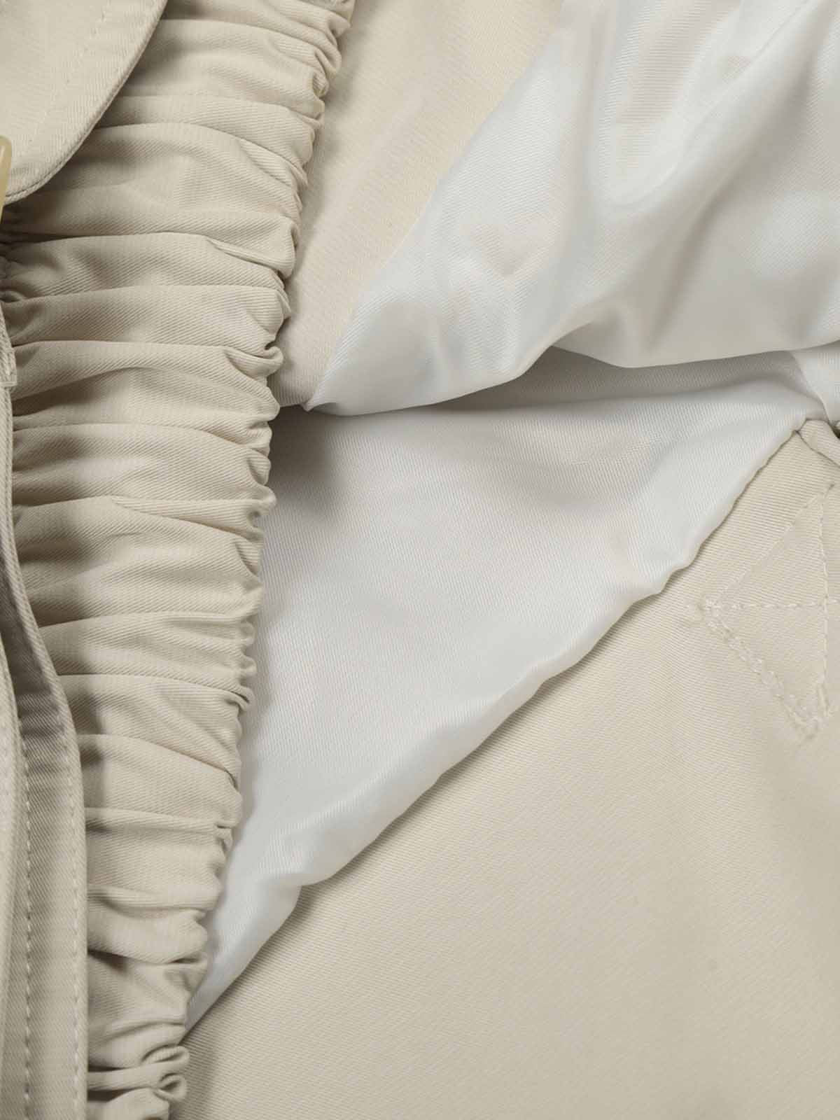 High Neck Belted Utility Cropped Jacket