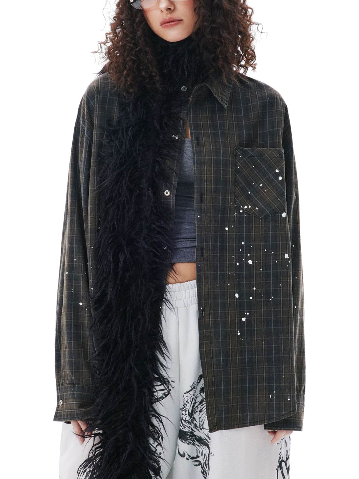 Retro Cleanfit Plaid Shirt 