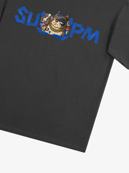 SUPM Graffiti Tape Graphic T-shirt 