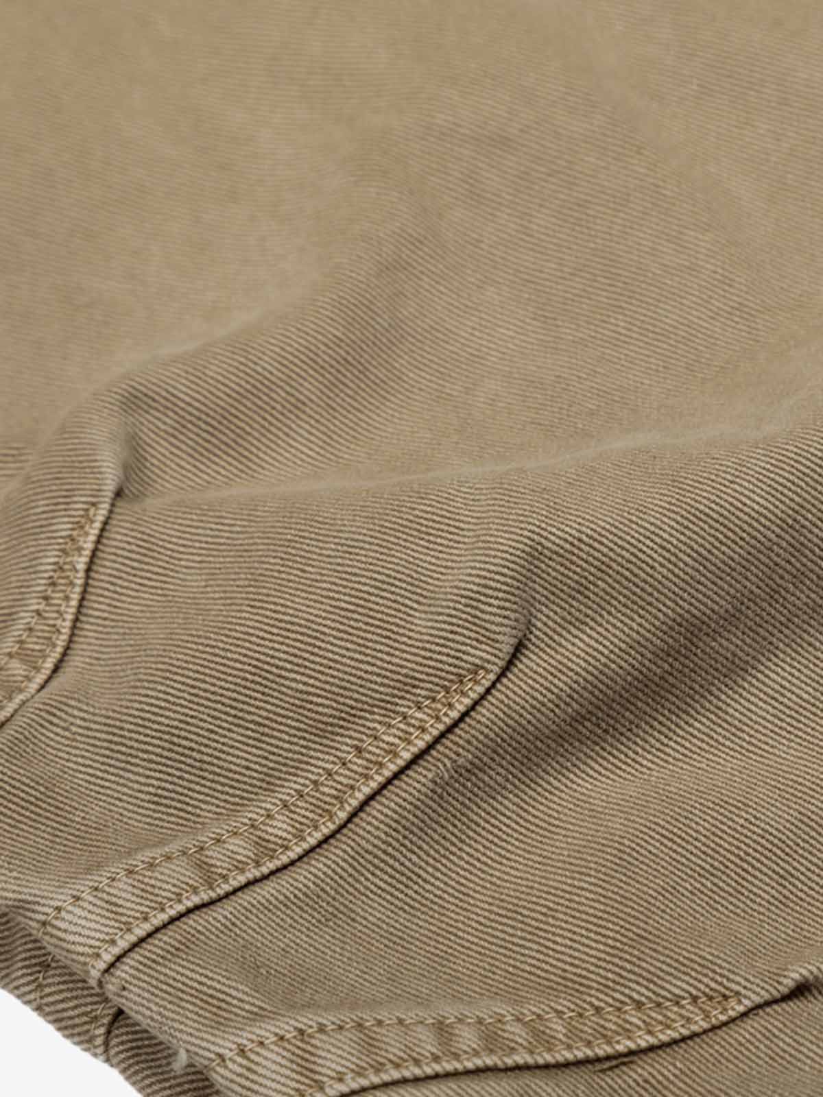 Olive Green Wide-Leg Cargo Pants with High Waist and Multiple Pockets 